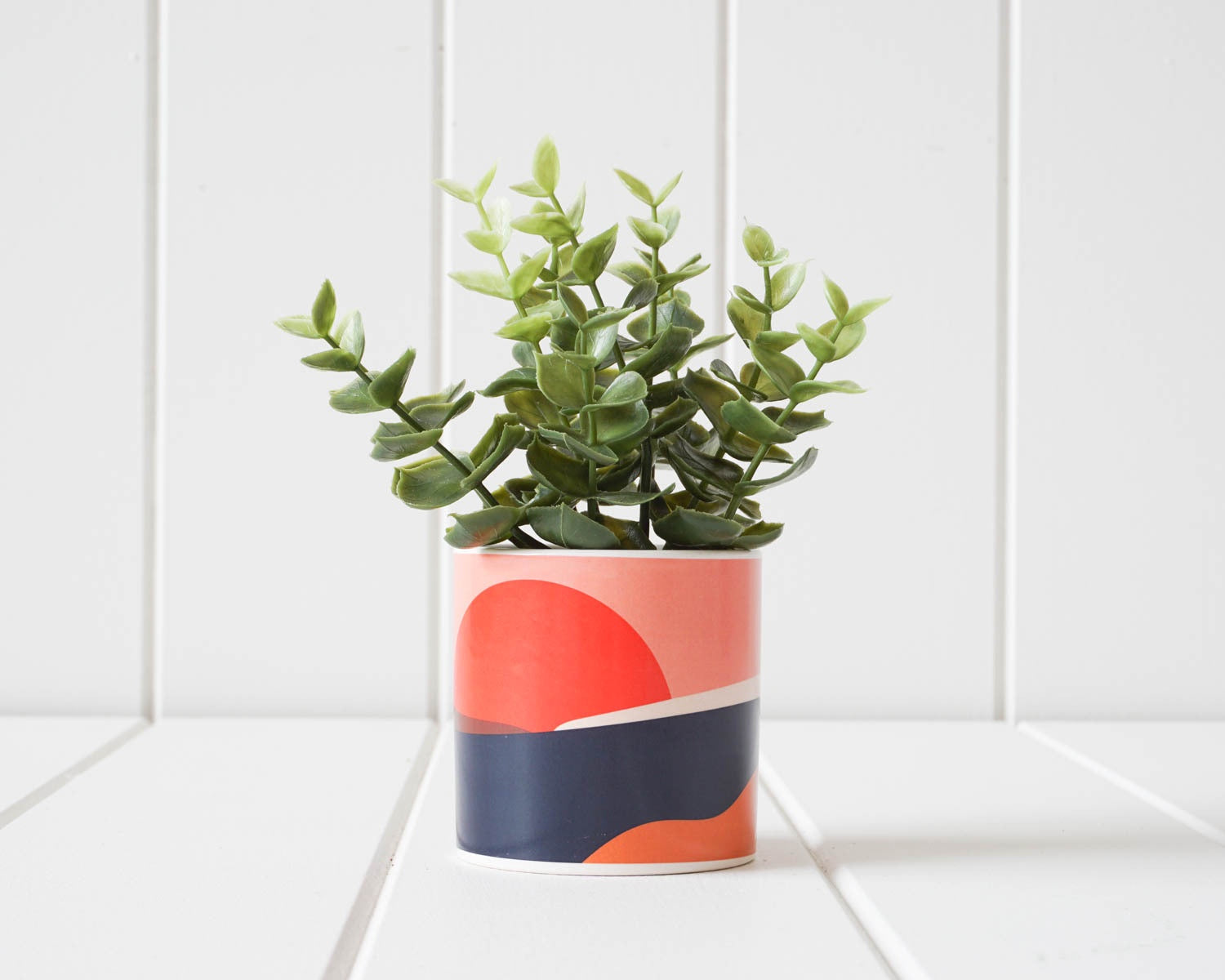 Simple Landscape Ceramic Pot