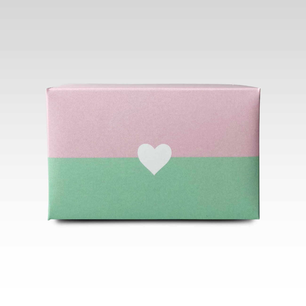 Gift Soap Pink and Mint Heart